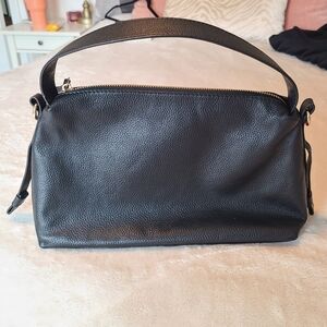 Ashwood Classic Black Leather Hand Bag Timeless Everyday Carry